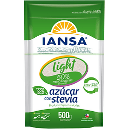 Azucar Light con Stevia Iansa ( 5 x 500 G )