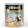 Alimento Húmedo Perro Adulto Lata Pollo Cannes ( 3 x 375 G ) 1