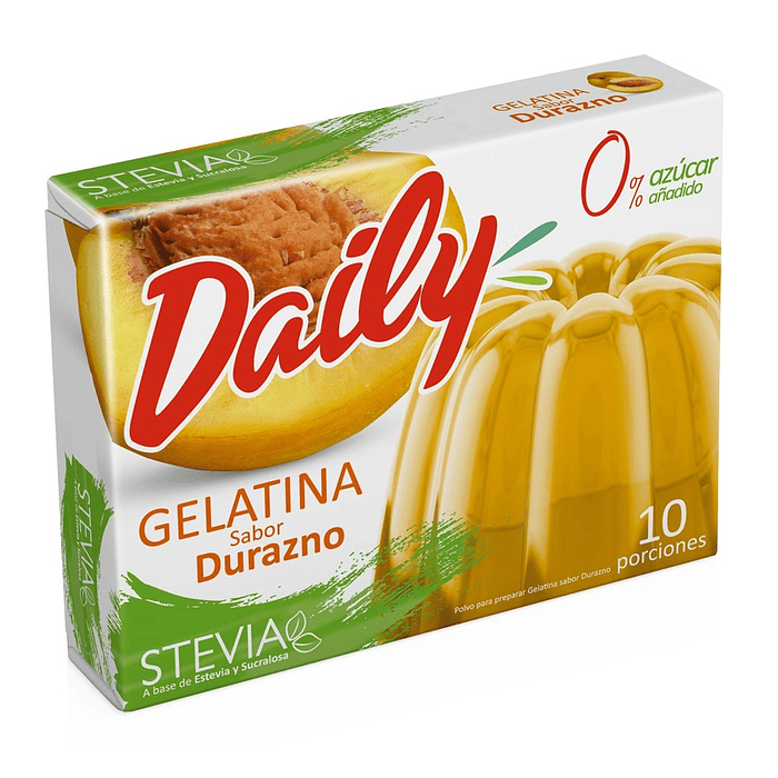 Gelatina Daily Durazno ( 3 UD )