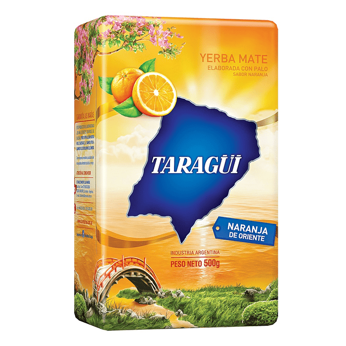 Yerba Mate Naranja de Oriente Taragui ( 2 x 500 G )