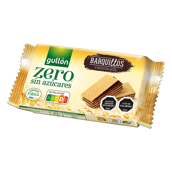 Galletas Gullón Zero Oblea Chocolate ( 12 x 60 G )