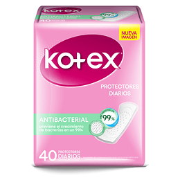 Protector Diario Kotex ( 4 x 40 UD )