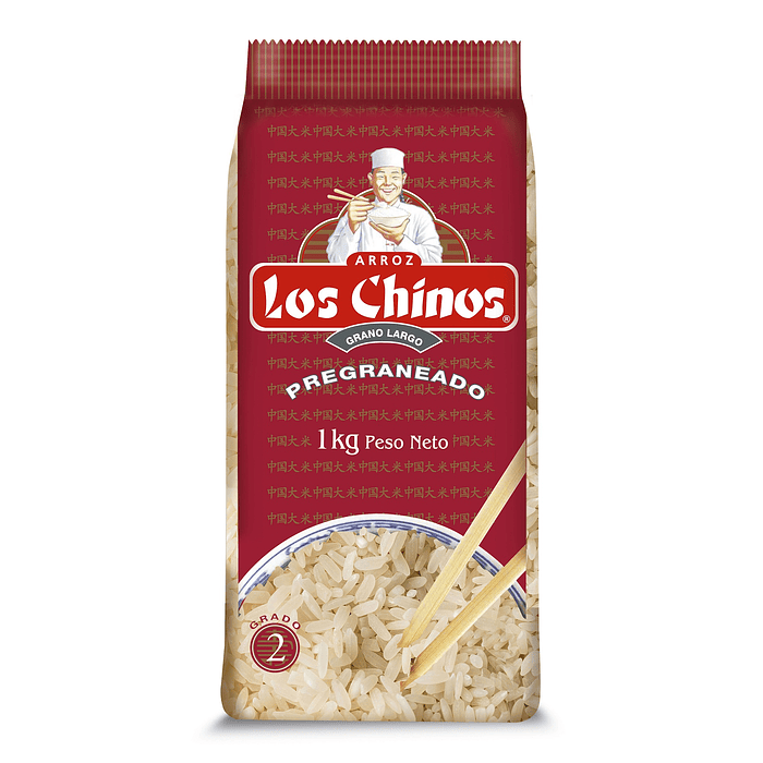 Arroz Pregraneado Grado 2 Los Chinos ( 5 x 1 KG )