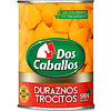 Duraznos en Trocitos Dos Caballos ( 3 x 590 G ) 1