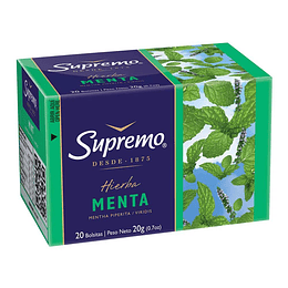 Infusión de Menta Supremo ( 4 x 20 bolsitas )