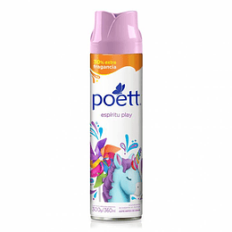 Aerosol Poett Espíritu Play ( 3 x 360 ML )