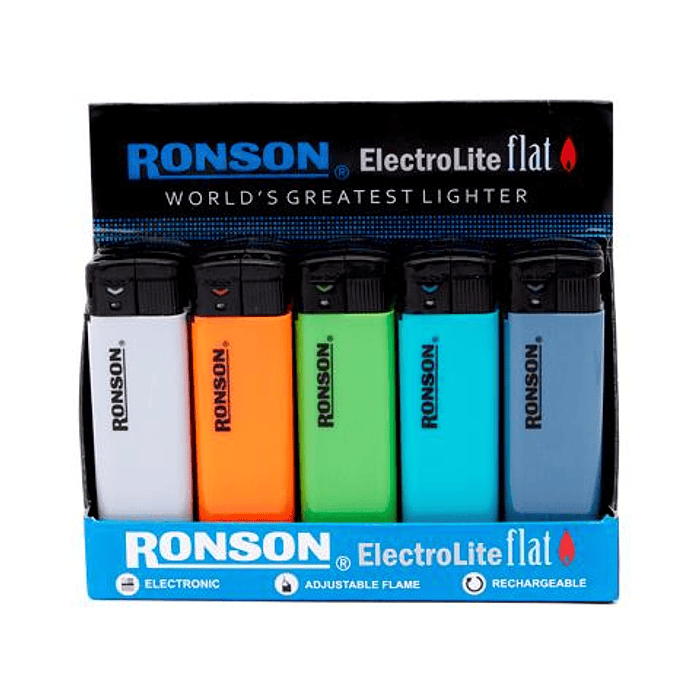 Encendedores Ronson Electrónicos ( 15 UD )