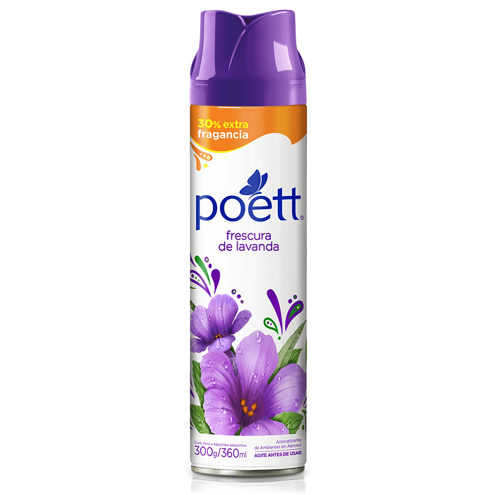 Aerosol Poett Lavanda ( 3 x 360 ML )