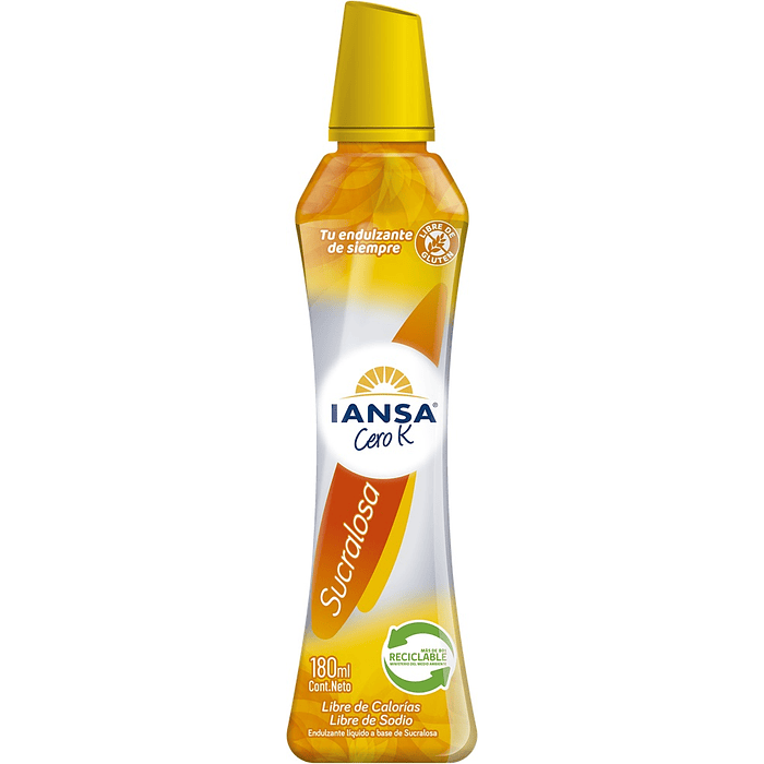 Endulzante Iansa Cero K Sucralosa ( 180 ML )