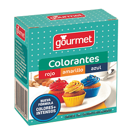 Colorante Tradicional Gourmet ( 3 x 75 ML )