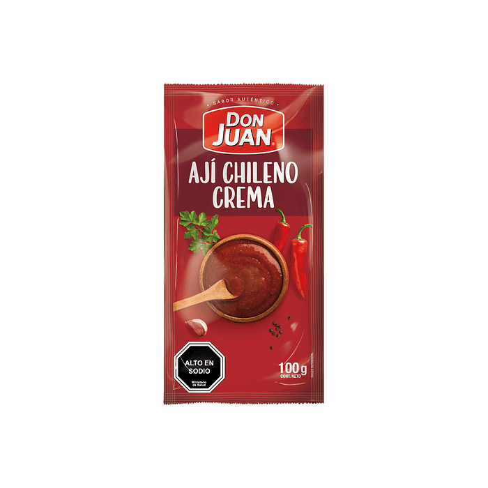 Ají Crema Sachet Don Juan ( 18 x 100 G )