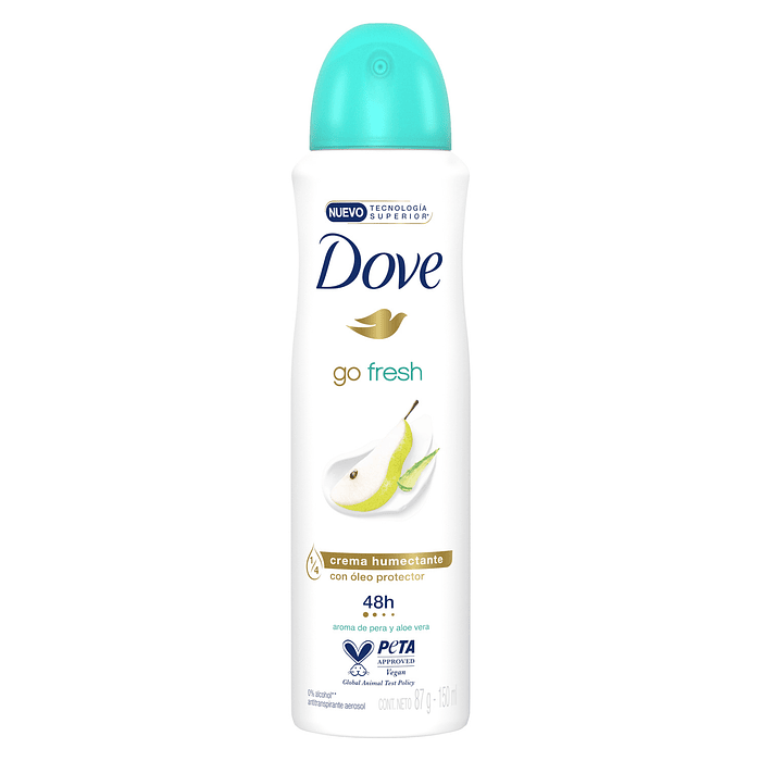 Desodorante Antitranspirante Mujer Dove Pera y Aloe ( 3 x 150 ML )