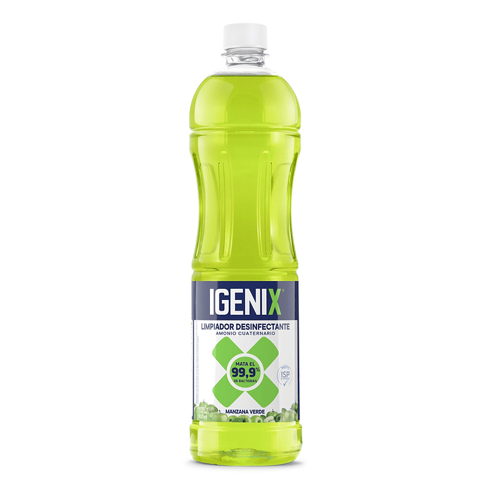 Limpiador Desinfectante Igenix Manzana Verde ( 2 x 900 ML )