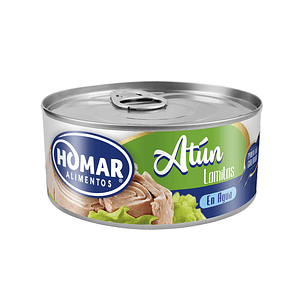 Atún Lomitos Homar Agua ( 3 x 160 G )