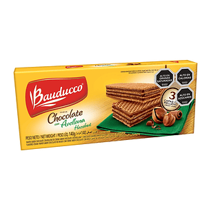 Obleas Bauducco Chocolate con Avellana ( 3 x 140 G )