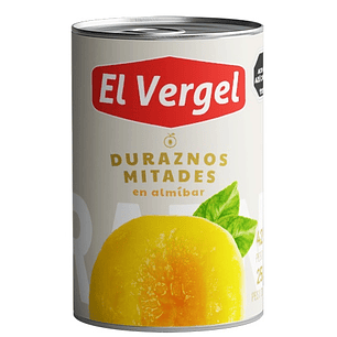 Duraznos en Mitades El Vergel ( 3 x 415 G )