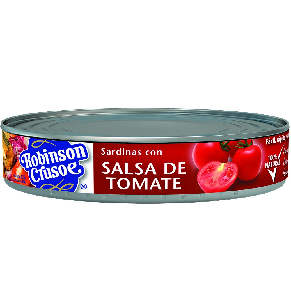 Sardinas Robinson Crusoe Tomate ( 3 x 425 G )