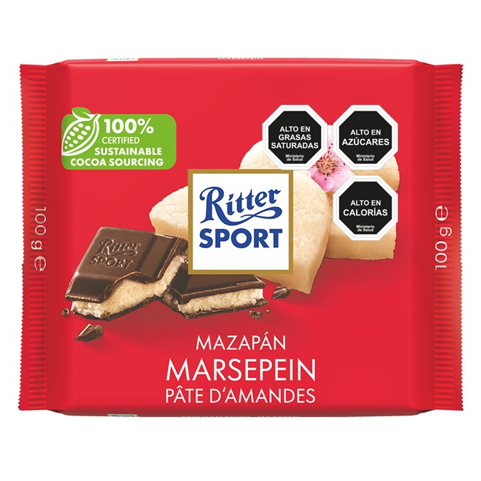 Chocolate Ritter Sport Mazapán ( 2 x 100 G )