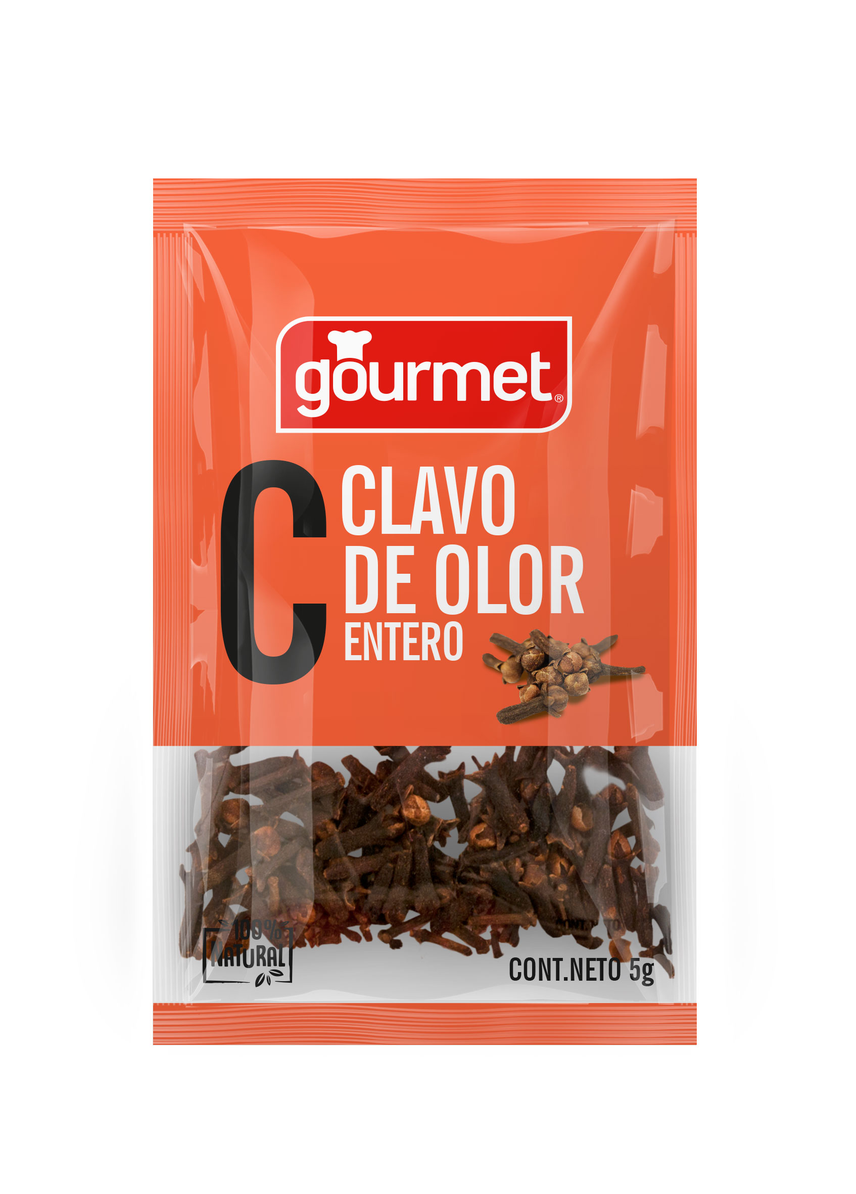 Clavo de Olor Entero Gourmet ( 5 x 5 G )