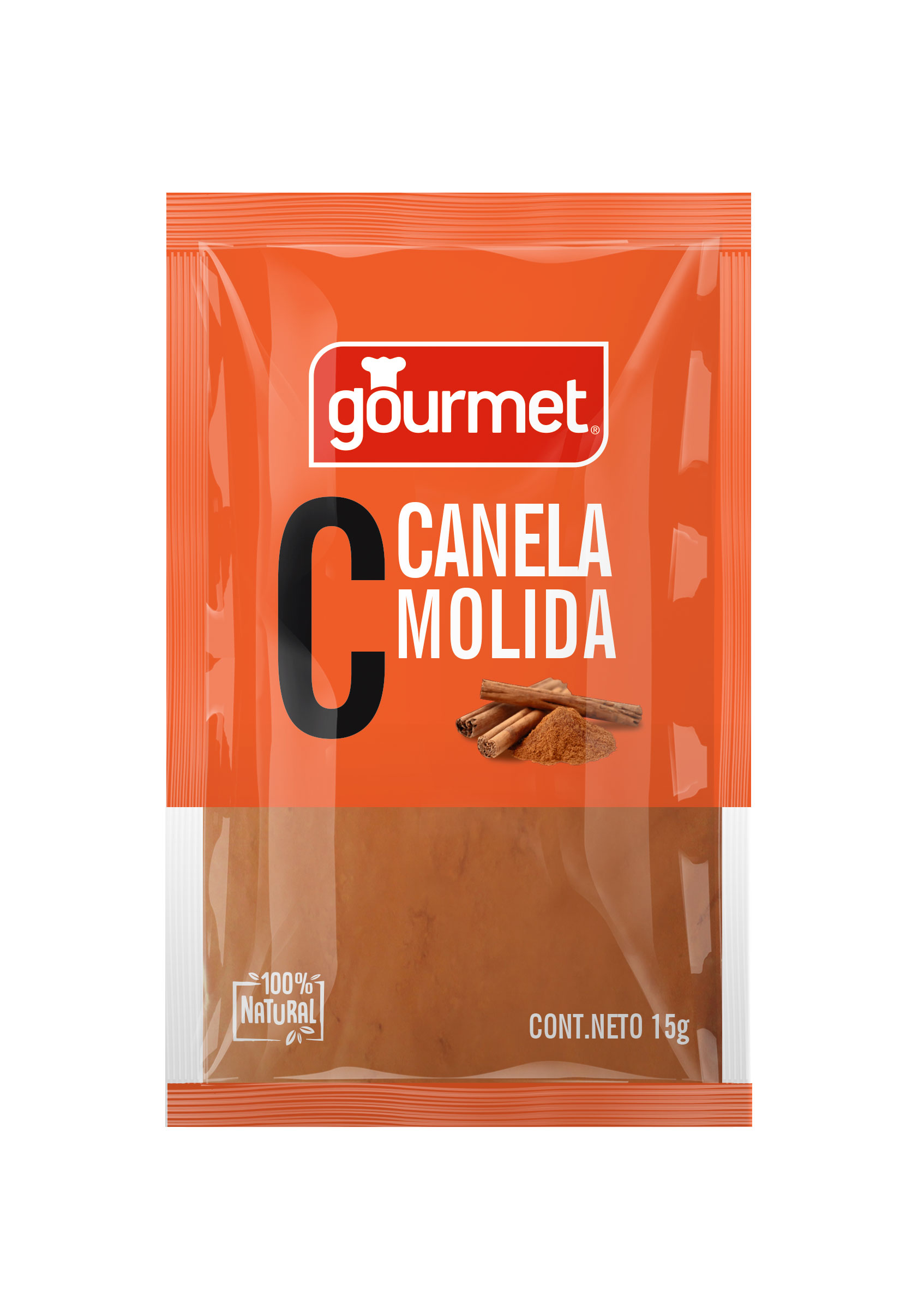 Canela Molida Gourmet ( 5 x 15 G )