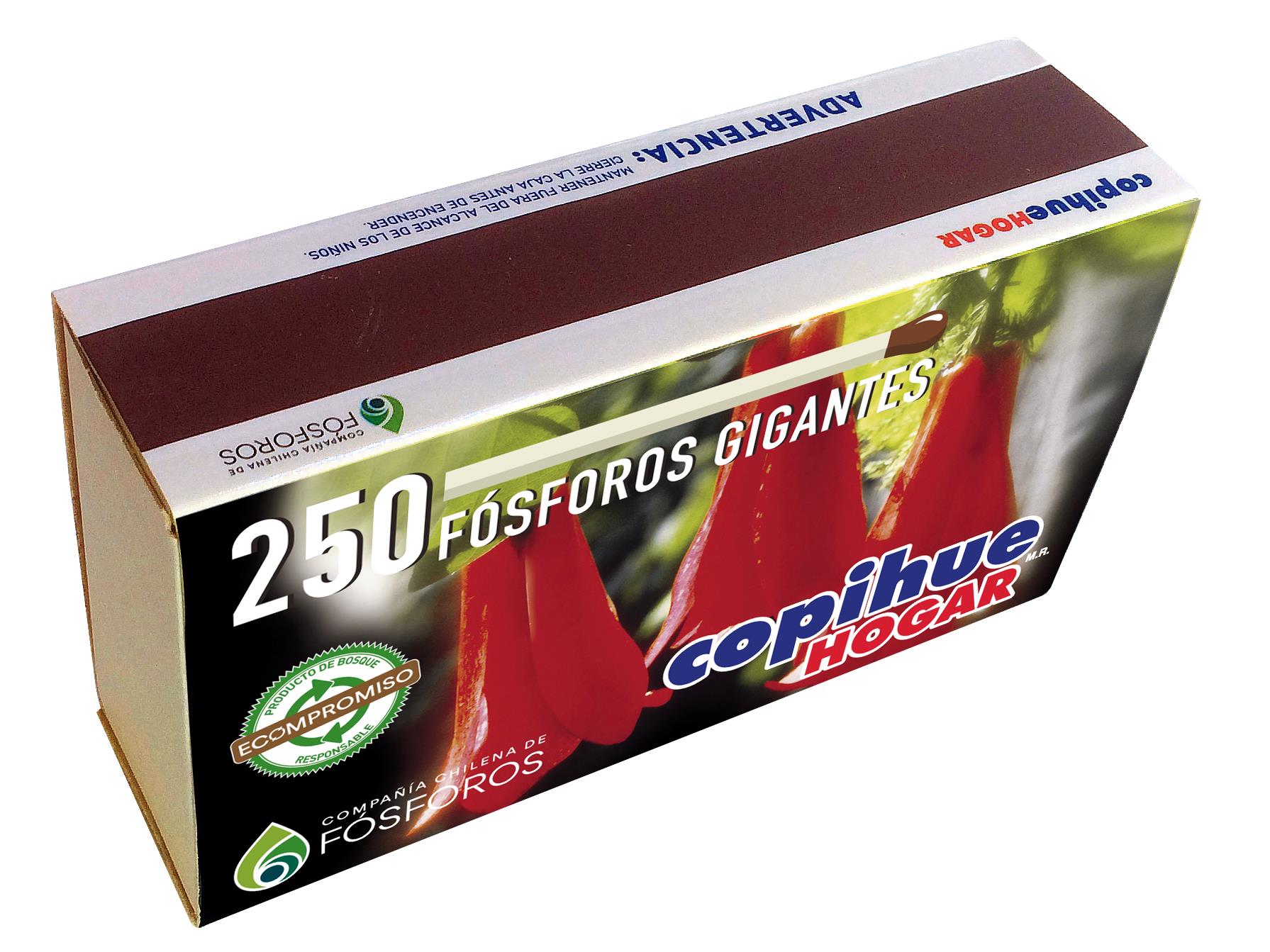 Fósforos Copihue Hogar ( 10 UD )