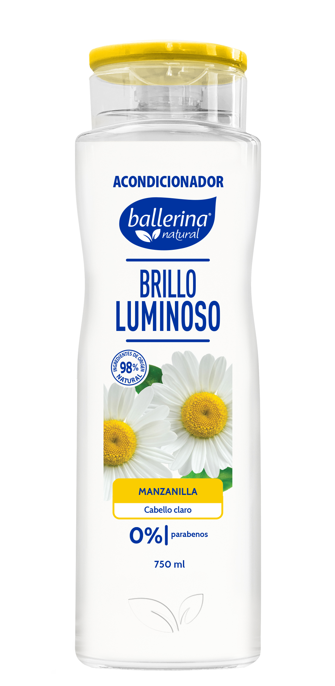 Acondicionador Ballerina Botella Manzanilla ( 2 x 750 ML )