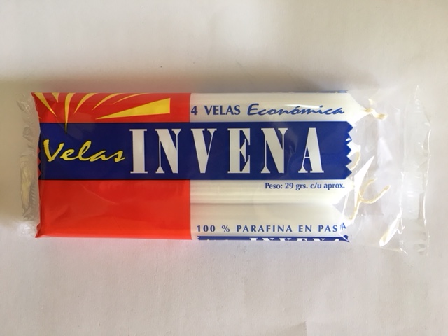 Velas Invena Económica ( 4 x 4 UD )