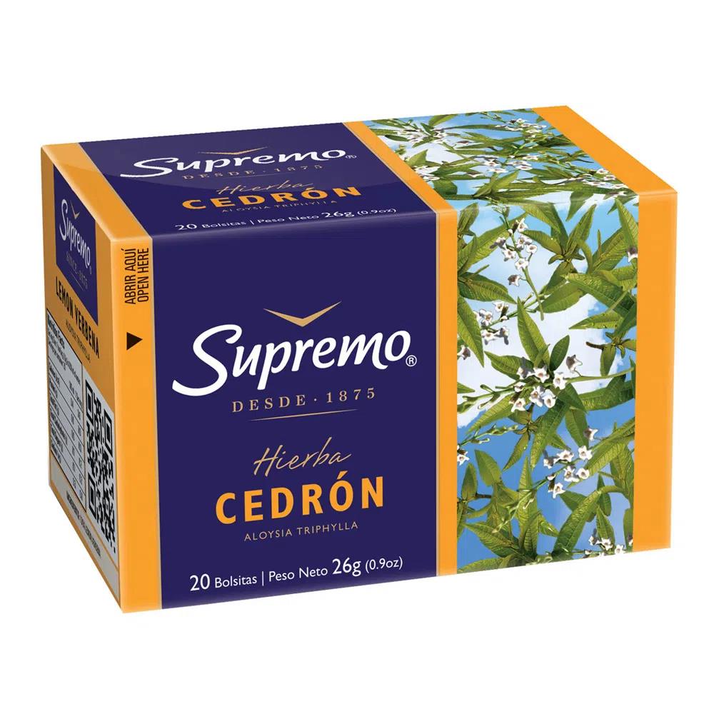 Infusión Cedrón Supremo ( 4 x 20 Bolsitas )