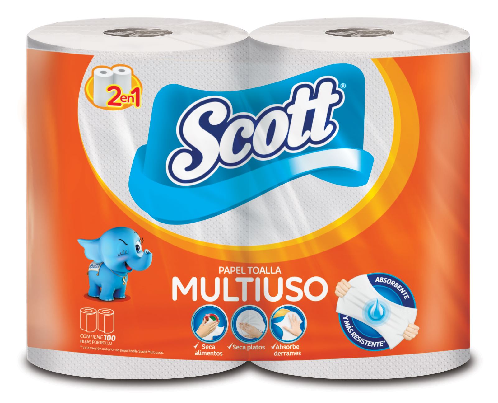 Toalla de Cocina Scott ( 6 x 2 Rollos )