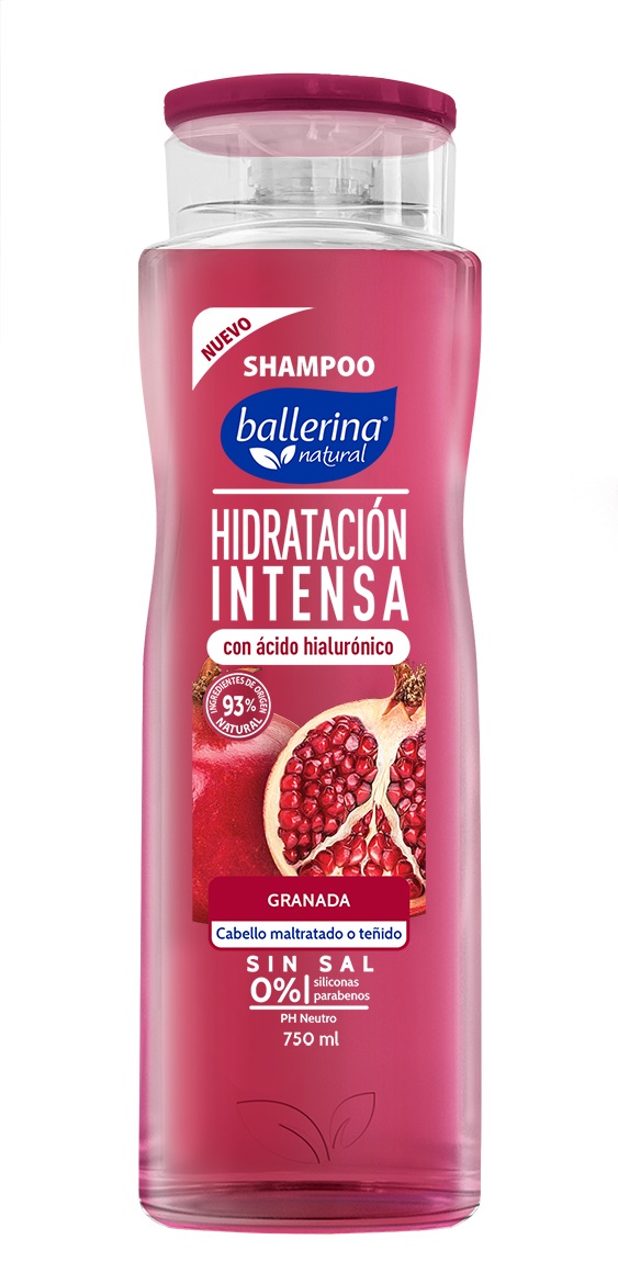 Shampoo Ballerina Granada Botella ( 2 x 750 ML )