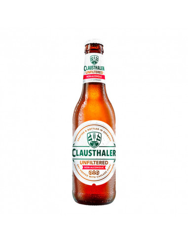 Cerveza Clausthaler Sin Alcohol Sin Filtrar Botella ( 6 x 330 ML )