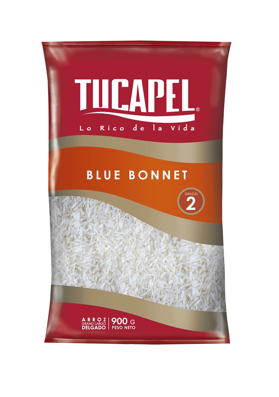 Arroz Grado 2 Blue Bonnet Tucapel ( 5 x 900 G )