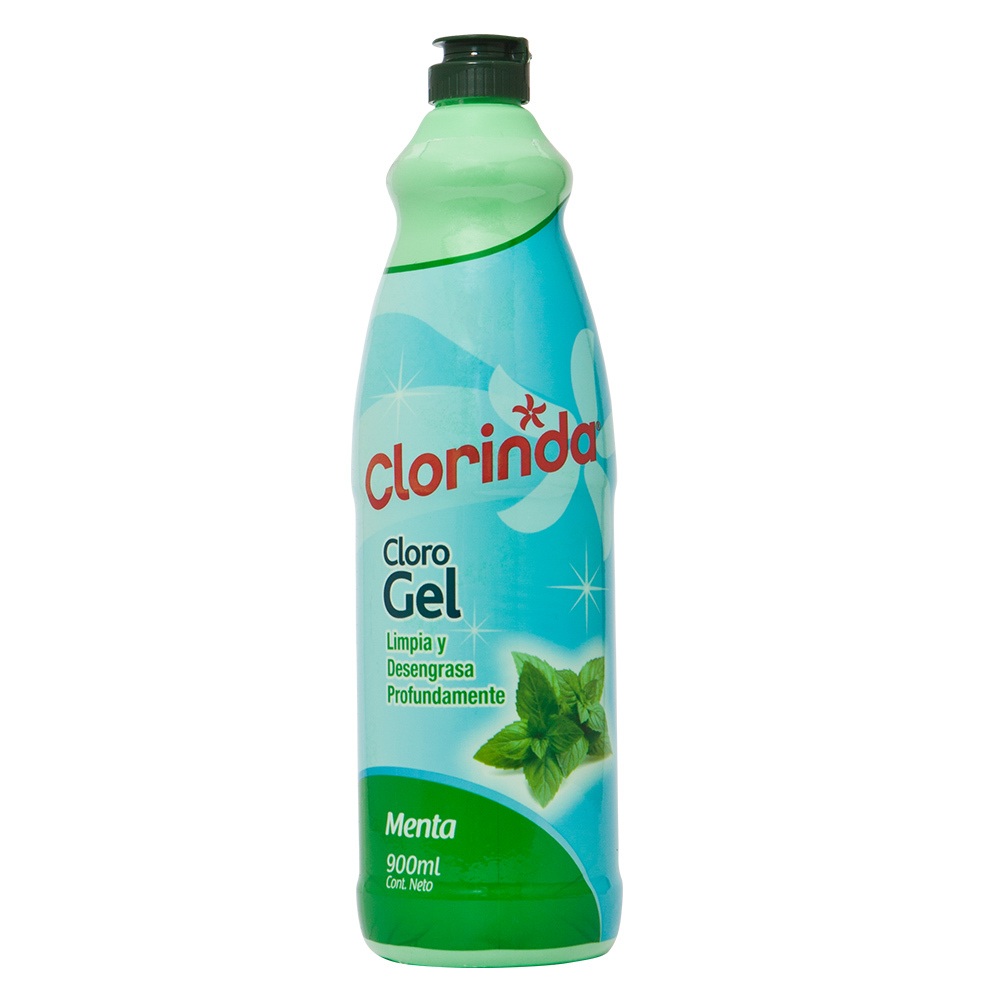 Cloro Gel Menta Clorinda ( 3 x 900 ML )