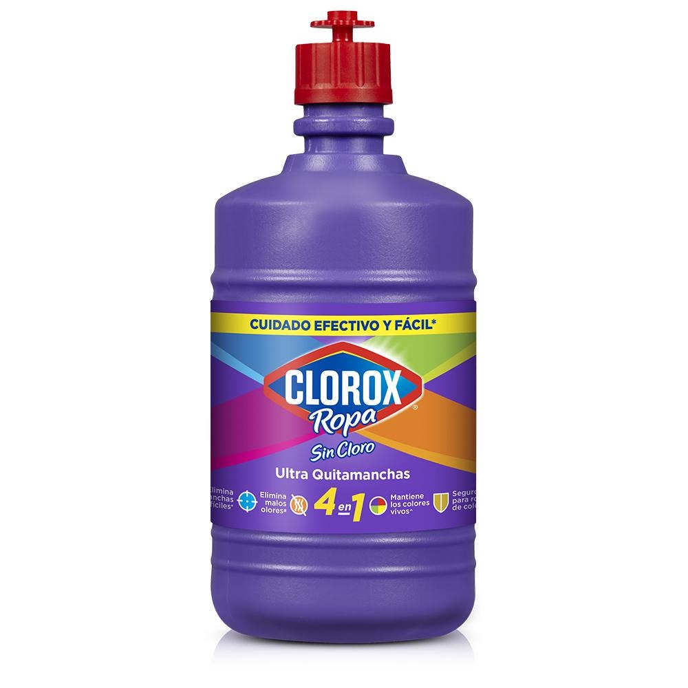 Quitamanchas Ropa Colores Vivos Clorox ( 3 x 370 G )