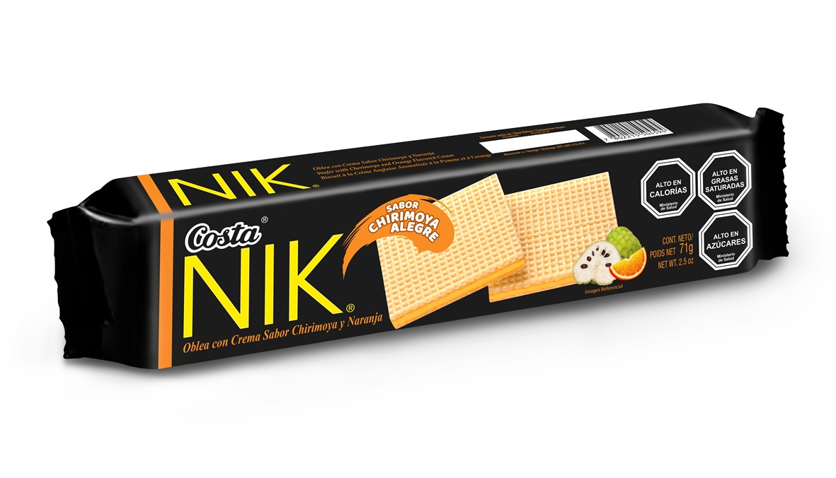 Galleta Nik Chirimoya Alegre Costa ( 4 x 71 G )