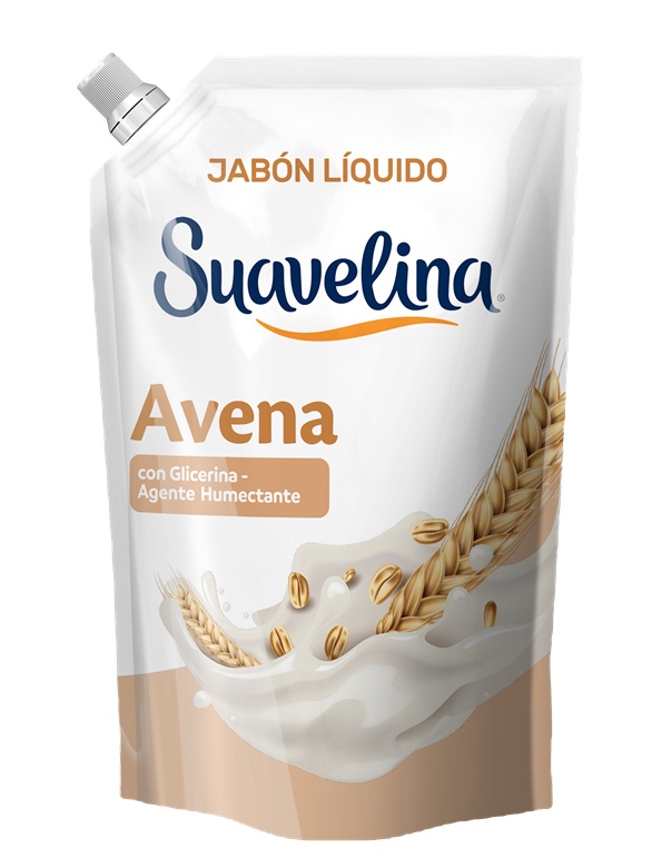 Jabón Suavelina Doypack Avena ( 2 x 750 ML )