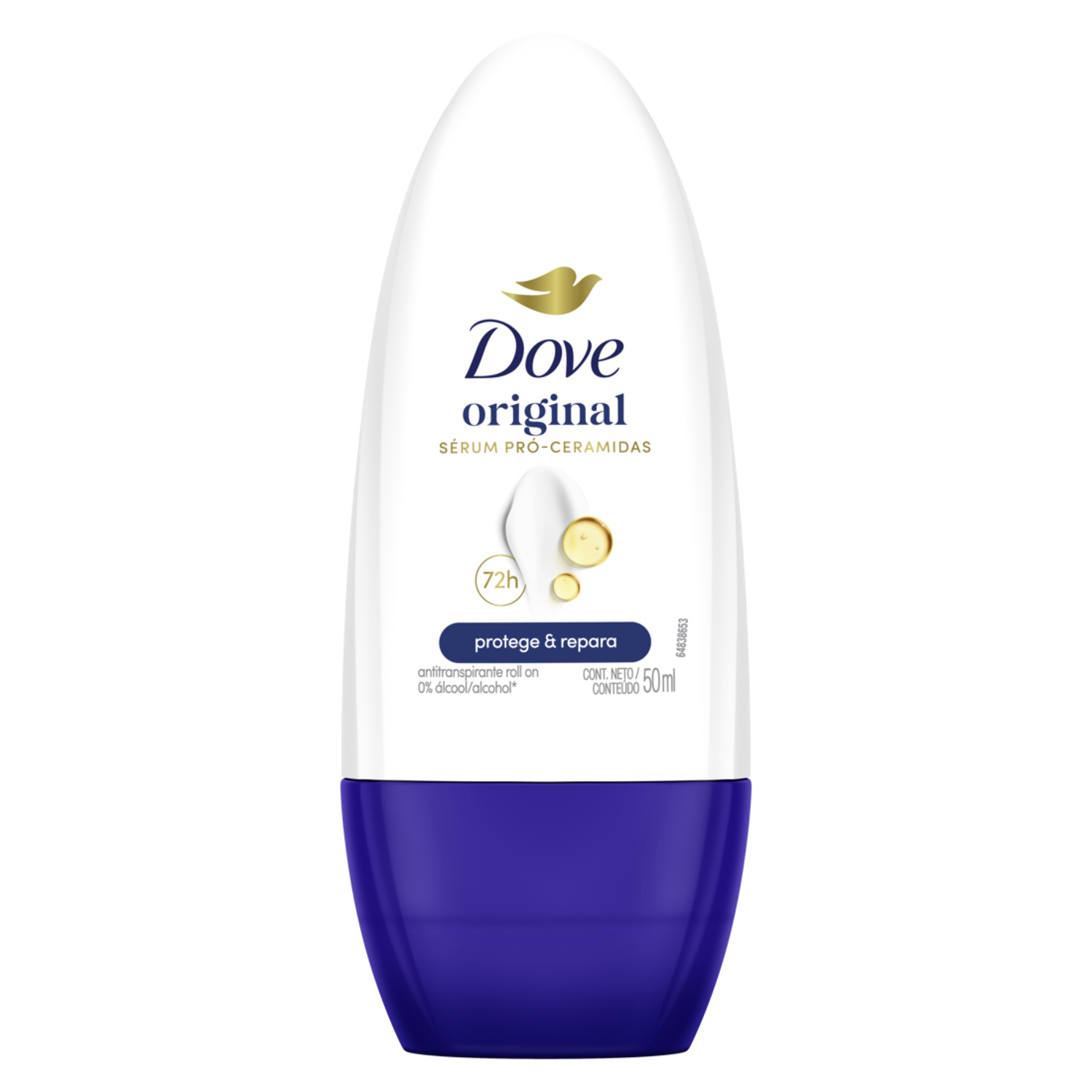 Desodorante Antitranspirante Roll On Dove Woman Original ( 3 x 50 ML )