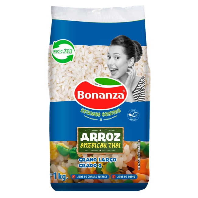 Arroz Grado 2 American Thai Bonanza ( 5 x 1 KG )