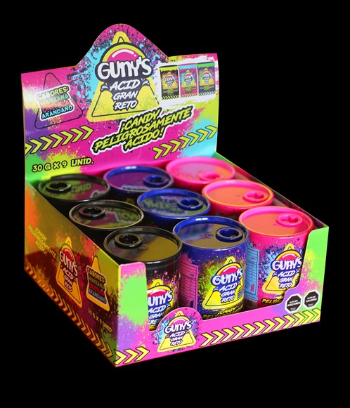 Gunys Acid Gran Reto ( 9 x 30 G )