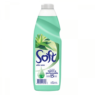 Suavizante de Ropa Soft Aloe Vera ( 3 x 1 LT )
