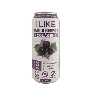 Agua Maqui Berries Colágeno I Like ( 3 x 473 ML )
