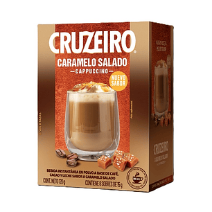Café Cappuccino Caramelo Salado Cruzeiro ( 8 x 15 G )