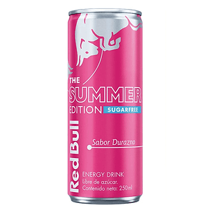 Bebida Energética Red Bull Durazno ( 6 x 250 ML )