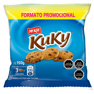 Galletas Kuky Clásica Familiar ( 3 x 150 G )