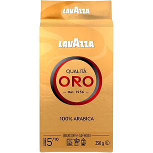 Café de Grano Molido Lavazza Qualita Oro Bloque ( 250 G )