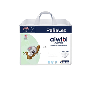 Pañal Aiwibi Premium P ( 32 Pañales )