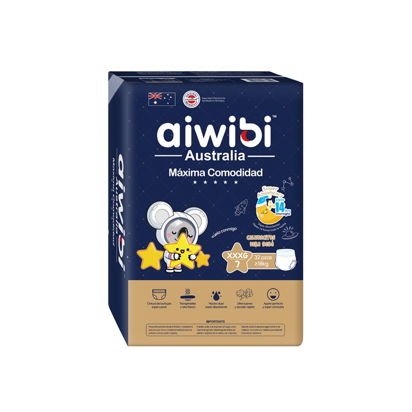 Pañal Aiwibi Máxima Comodidad Pants XXXG ( 32 Pañales )