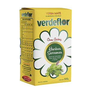 Yerba Mate Verdeflor Serrana ( 3 x 500 G )