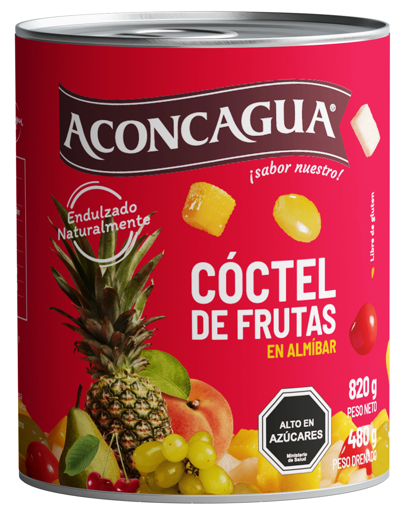 Cóctel de Frutas Aconcagua ( 3 x 820 G )
