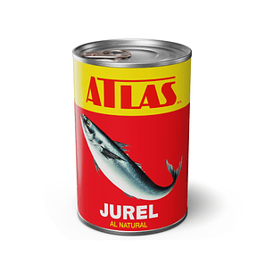 Jurel Natural Atlas ( 3 x 425 G )